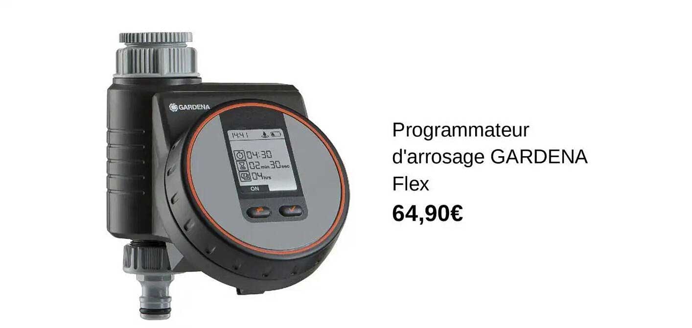 Programmateur d'arrosage GARDENA Flex