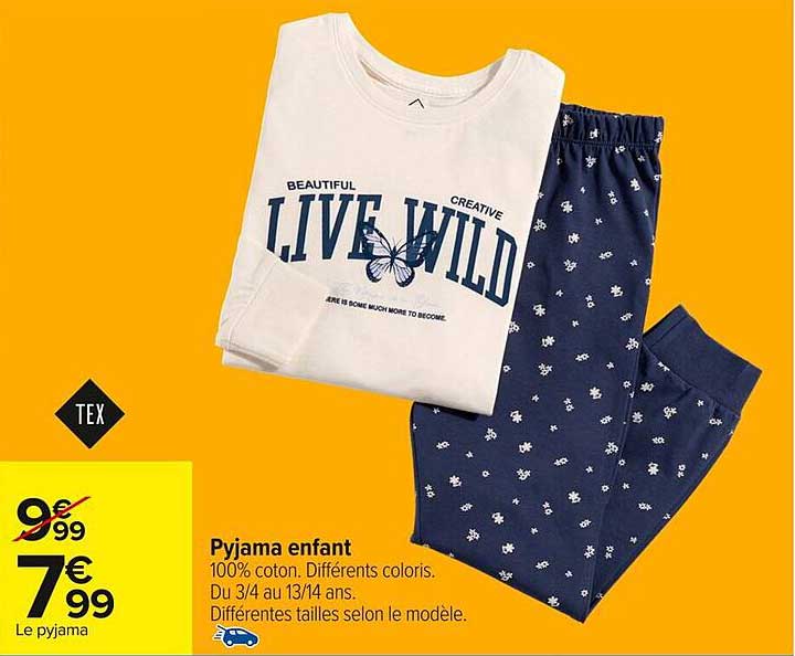 Pyjama enfant