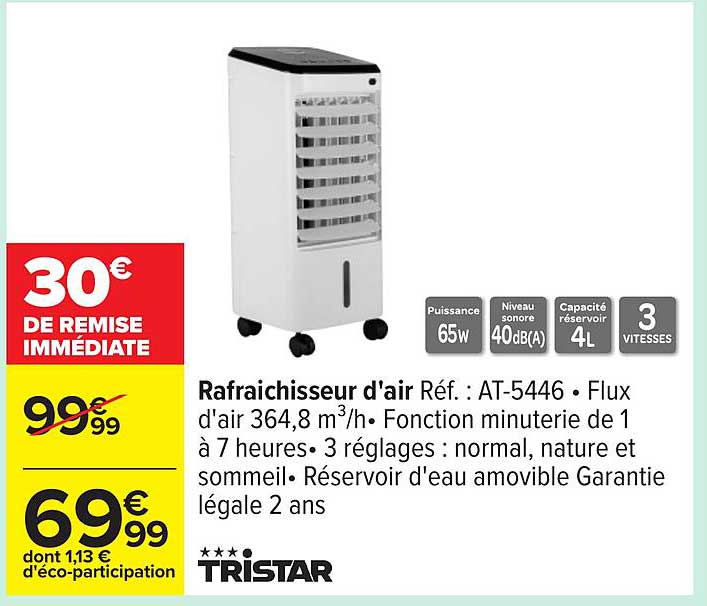 Rafraîchisseur d'air Tristar AT-5446