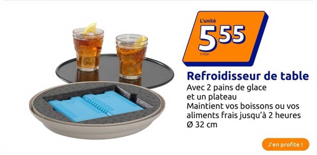 Refroidisseur de table