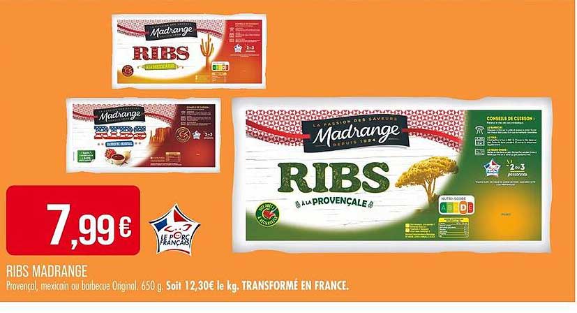 RIBS MADRANGE