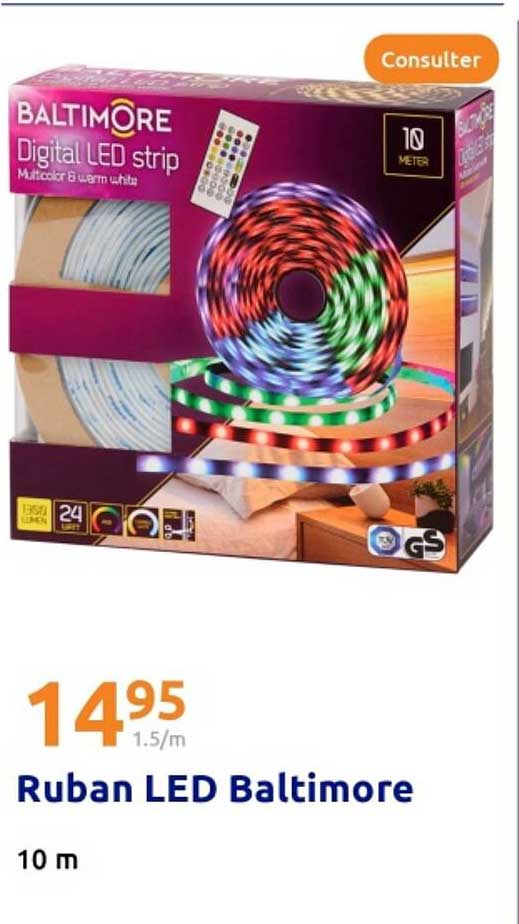 Ruban LED Baltimore