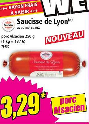 Saucisse de Lyon(a)