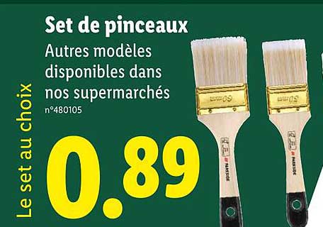 Set de pinceaux