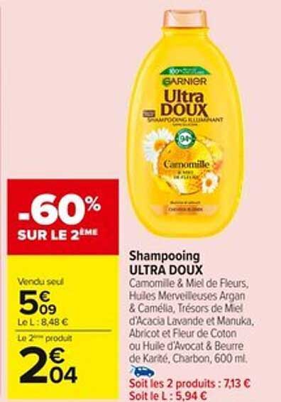 Shampoing ULTRA DOUX