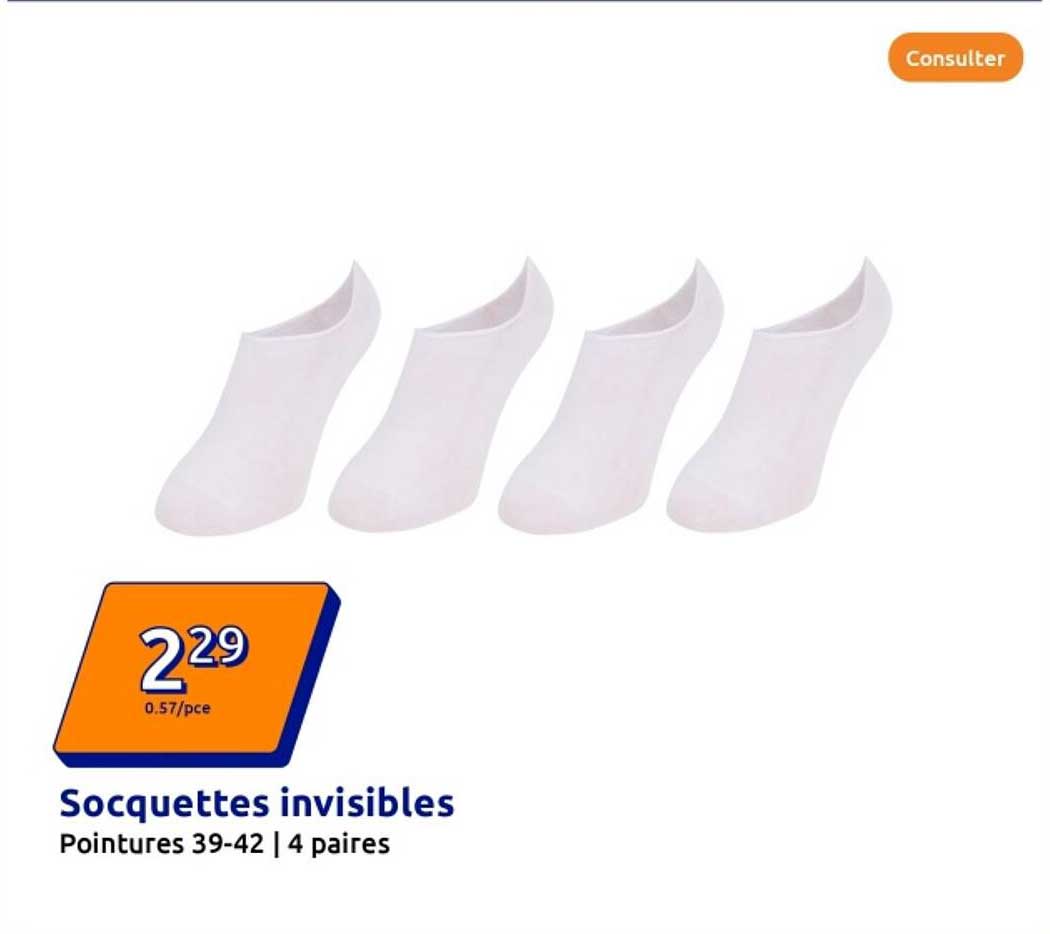 Socquettes invisibles