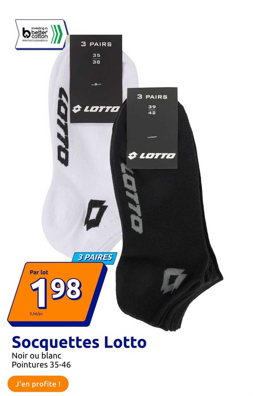 Socquettes Lotto
