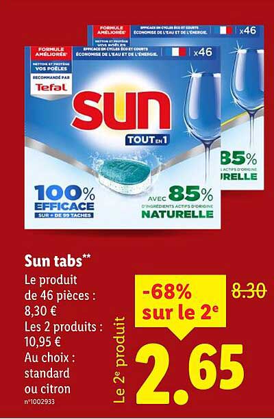 Sun tabs**