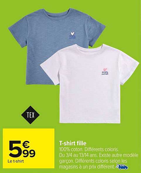 T-shirt fille