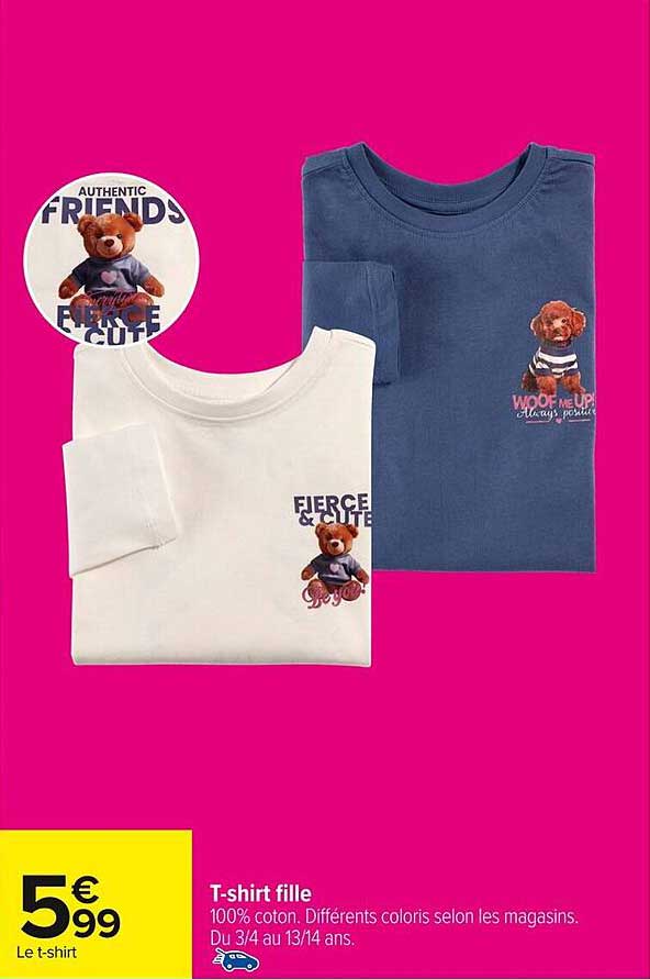 T-shirt fille