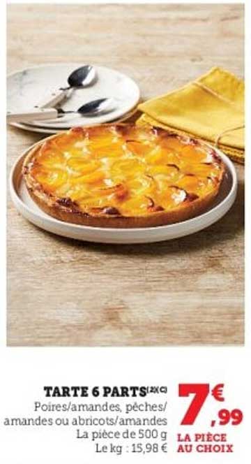 TARTE 6 PARTS