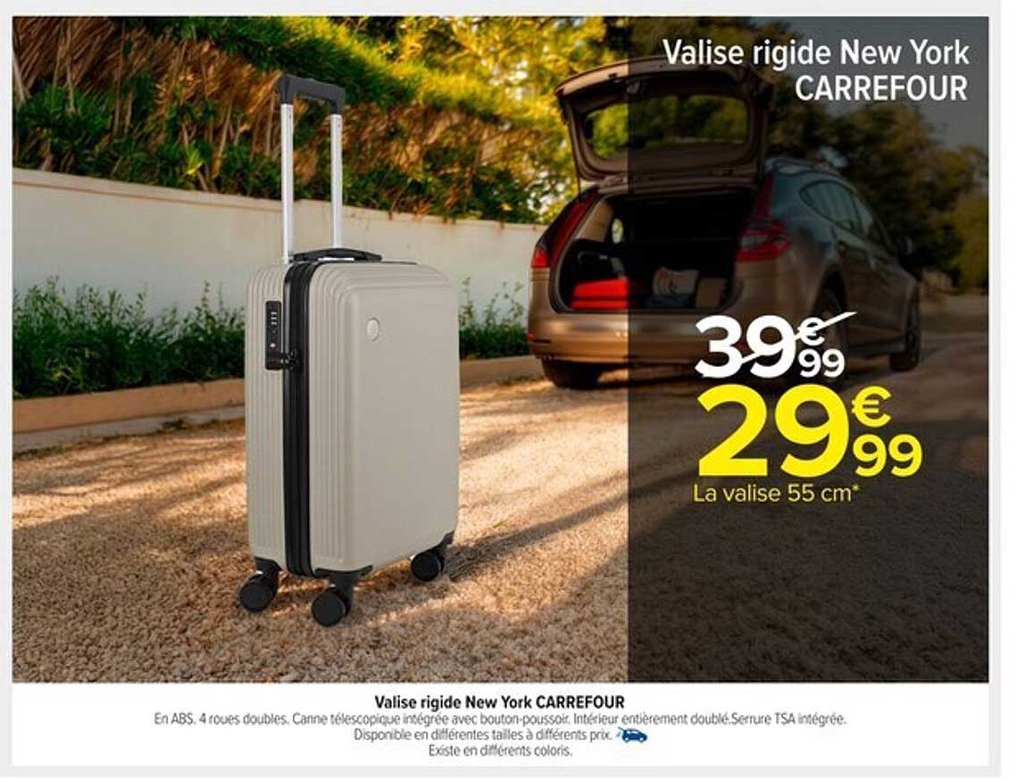 Valise rigide New York CARREFOUR