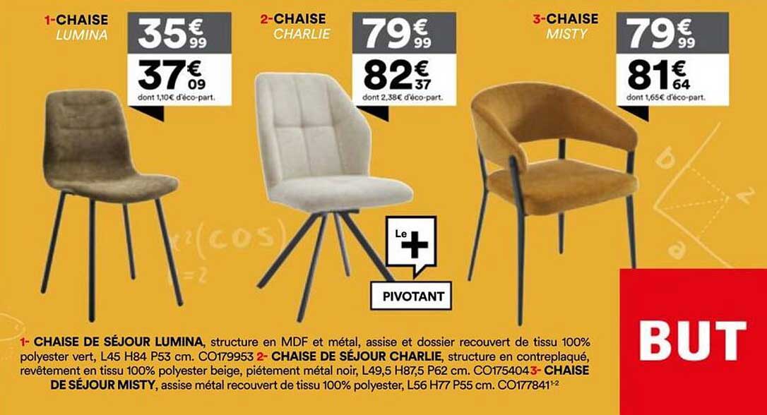 1- CHAISE LUMINA
