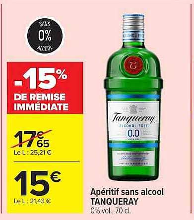 -15% DE REMISE IMMÉDIATE
