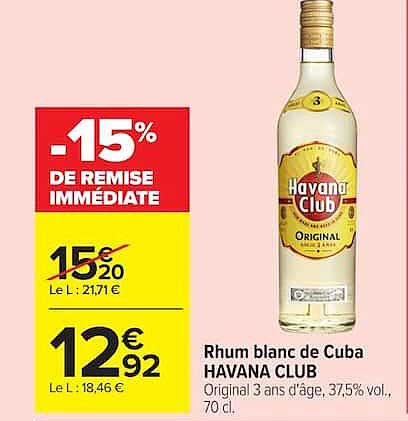 -15% DE REMISE IMMÉDIATE
