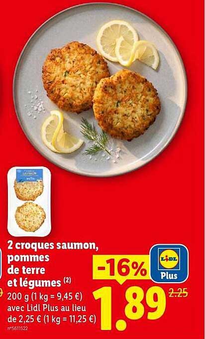 2 croques saumon, pommes de terre et légumes (2)