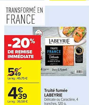 -20% DE REMISE IMMÉDIATE