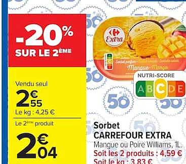 -20% SUR LE 2ÈME
