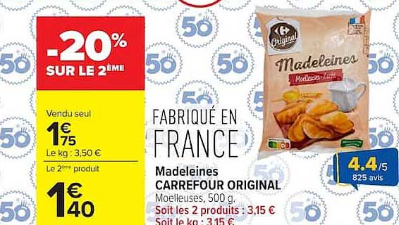 -20% SUR LE 2ÈME