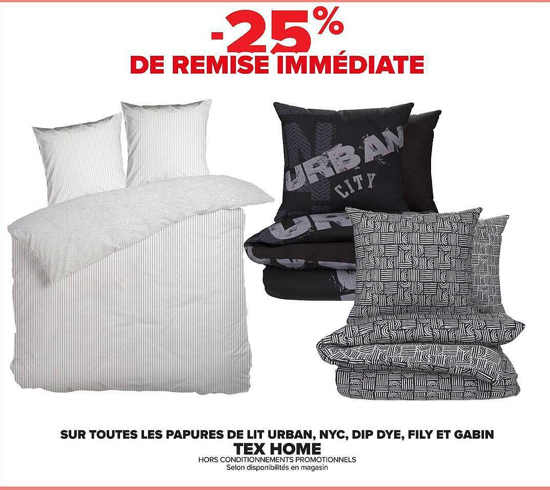 -25% DE REMISE IMMÉDIATE