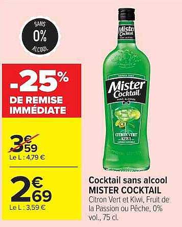 -25% DE REMISE IMMÉDIATE