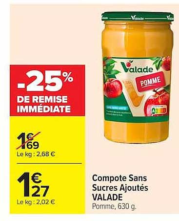 -25% DE REMISE IMMÉDIATE