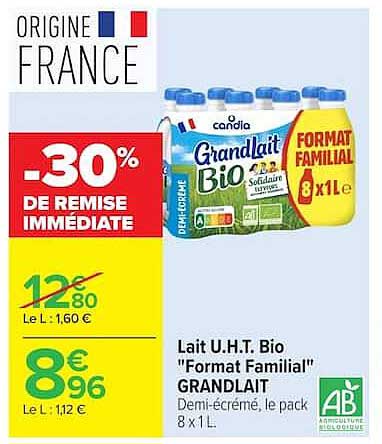 -30% DE REMISE IMMÉDIATE