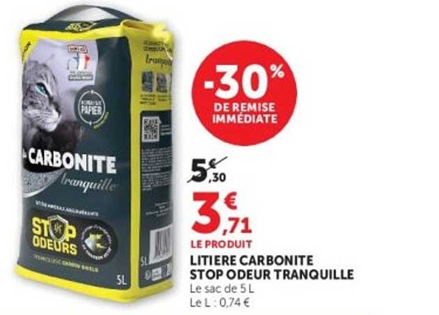 -30% DE REMISE IMMÉDIATE