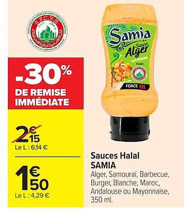 -30% DE REMISE IMMÉDIATE