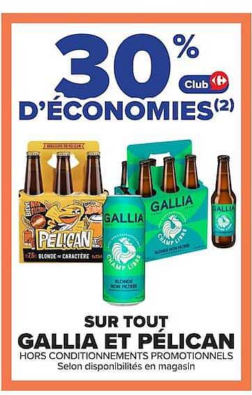 30% D'ECONOMIES(2) Club Carrefour Market