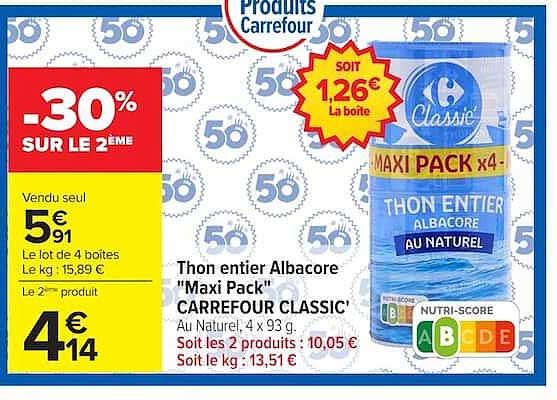 -30% SUR LE 2ème