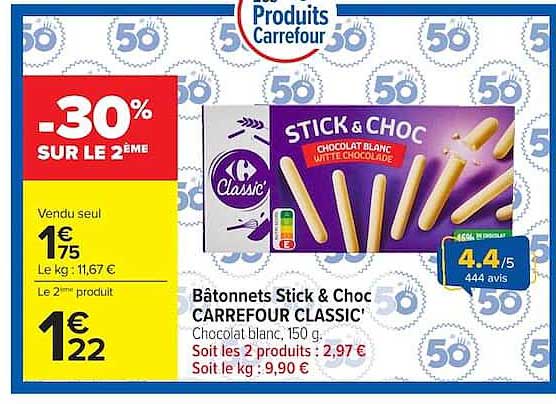 30% SUR LE 2ÈME