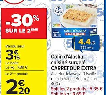 -30% SUR LE 2EME