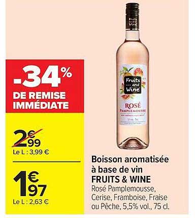 -34% DE REMISE IMMÉDIATE