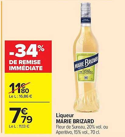 -34% DE REMISE IMMÉDIATE