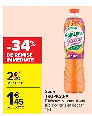 -34% DE REMISE IMMÉDIATE