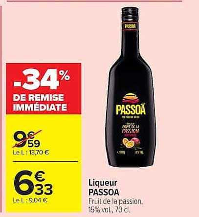-34% DE REMISE IMMÉDIATE