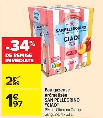 -34% DE REMISE IMMÉDIATE
