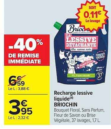 -40% DE REMISE IMMÉDIATE