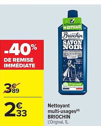 -40% DE REMISE IMMÉDIATE