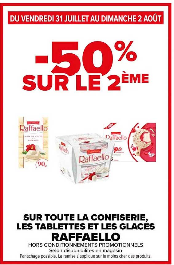 -50% SUR LE 2ÈME