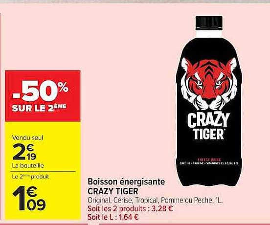 -50% SUR LE 2ÈME
