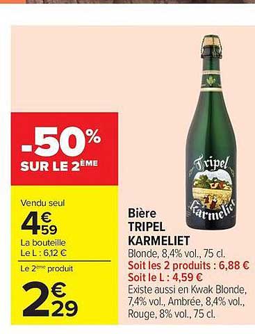 -50% SUR LE 2ÈME