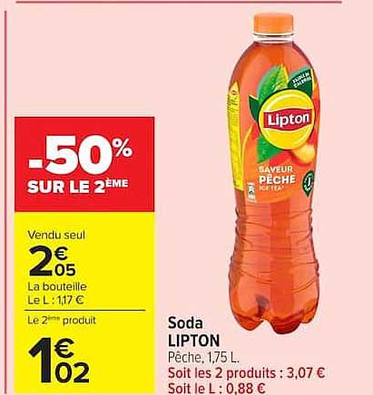 -50% SUR LE 2ÈME