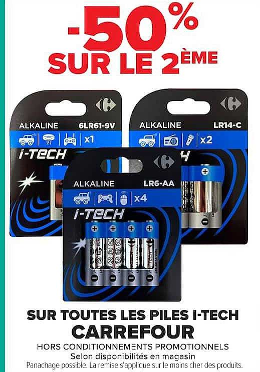 -50% SUR LE 2ÈME