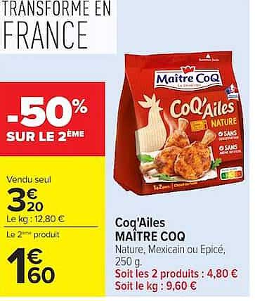 -50% SUR LE 2ÈME