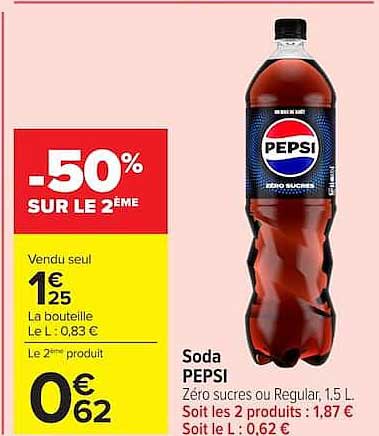 -50% SUR LE 2ÈME
