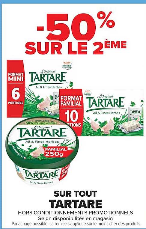 -50% SUR LE 2ÈME
