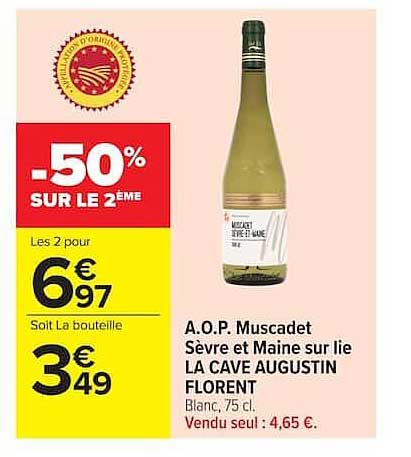-50% SUR LE 2ÈME