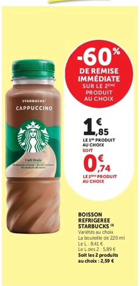 -60% DE REMISE IMMÉDIATE SUR LE 2ÈME PRODUIT AU CHOIX